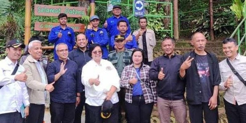 Menteri LHK bersama Perhutani Kunjungi LMDH Lembah Harapan Jaya 