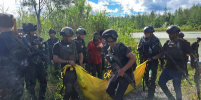 Satgas Marinir Gobang Kuasai Sarang KKB, 1 Tewas 2 Ditangkap