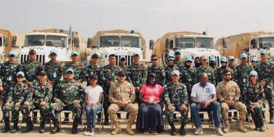 Tim Inspeksi COE Apresiasi Penyiapan SATGAS INDO RDB XXXIX-E/MONUSCO 