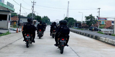 Tim Raimas Polres Pekalongan Laksanakan Patroli di Sepanjang Pantura