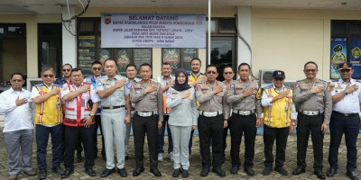 Kakorlantas Survei Jalur Tol Jakarta - Jawa Tengah