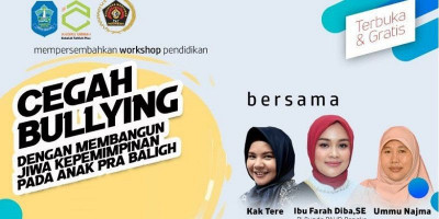 Ucapkan Terimakasih PWI Babel kepada Mitra yang Dukung Workshop Cegah Bullying