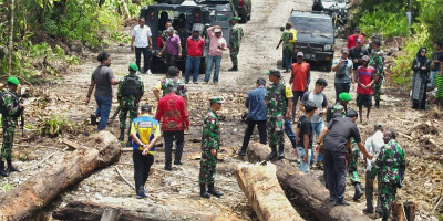 Satgas Trisila Tahun 2024 Tiba di Lanal Lampung