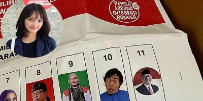 Foto yang Berbicara, Taktik Komunikasi di Balik Foto Surat Suara Komeng yang Viral