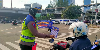 Operasi Keselamatan 2024: Satlantas Jakarta Barat Ajak Masyarakat Tertib Berlalu Lintas