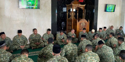 Bentuk Rasa Syukur Putra Yudha Panjatkan Doa Bersama Peringati HUT ke-63 Kostrad