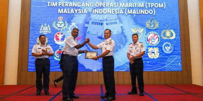 Bakamla RI bersama Malaysia Persiapkan Operasi di Selat Malaka