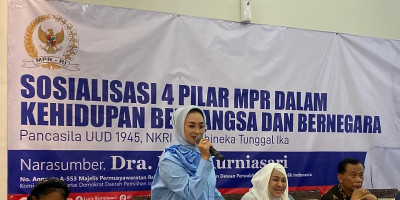 Sosialisasi 4 Pilar MPR, Lucy Kurniasari: Negara Lindungi Umat Beragama Beribadah