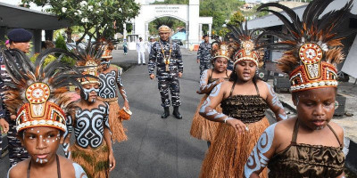 TNI AL Terus Kuatkan Peran Masyarakat Kawasan Perbatasan 