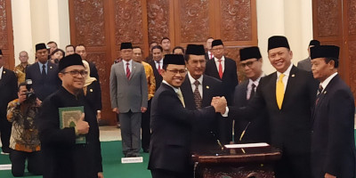 Gantikan Arsul Sani, Amir Uskara Resmi Jabat Wakil Ketua MPR
