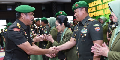 Kasad Pimpin Sertijab 14 Jabatan Strategis, Mayjen TNI Tandyo Budi Revita Kini Jabat Wakasad