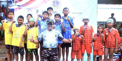 Danlanal Semarang Cup II Siap Cetak Atlet Renang Berprestasi dari Jawa Tengah 