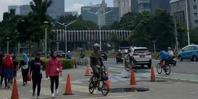 Nikmatnya Menyisiri Kota Jakarta di Akhir Pekan