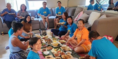 Komunitas Katolik Indonesia di Florida Doa Rosario dan Lesehan Bersama