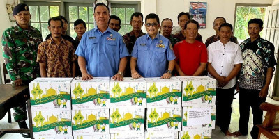 Wujudkan Kepedulian Sisial, PPAL Bagikan Sembako kepada Pengurus Makam