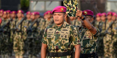 Kolonel Marinir Arip Supriyadi Resmi Jabat Komandan Brigif 2 Marinir