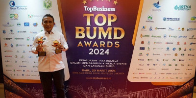 Konsisten, JXB Kembali Raih Penghargaan TOP BUMD AWARDS 2024