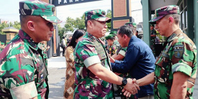 Pangdam V/Brawijaya, Mayjen TNI Rafael Granada Baay Sambangi Kodim Blitar