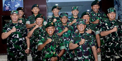 Pangkoarmada RI Lakukan Kunjungan ke Mako Kostrad