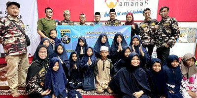 Di Bulan Suci Ramadhan, GM KB FKPPI 09.02 Jakarta Utara Berbagi Santunan 