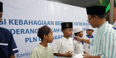 Sambut Berkah Ramadan, YBM PLN UID Jakarta Raya Berbagi dengan Anak Yatim dan Dhuafa
