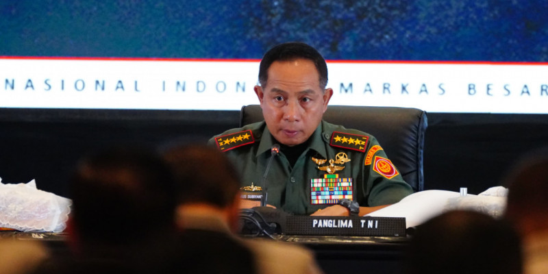 Panglima  TNI Hadiri Rapat Koordinasi Lintas Sektoral Operasi Ketupat 2024