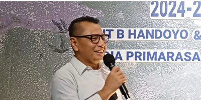 Kesit Budi Handoyo dan  Yusuf Muhamad Said Deklarasi Siap Pimpin PWI Jaya 2024-2029