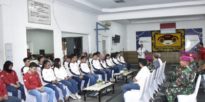 Dankormar Hadiri Pelepasan Atlet Angkat Besi Indonesia