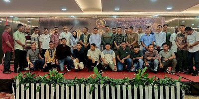 Kodim 1710/Mimika Gelar Acara Buka Puasa bersama Prajurit dan Keluarga