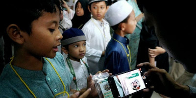 Progam Kartu Tokoh Islam Absen Digital Ala Masjid Al-Marjan Depok 