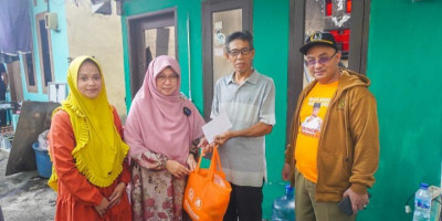 Anis Byarwati Beri Bantuan Korban Kebakaran Di Cipinang Melayu Jakarta Timur
