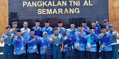 Danlanal Semarang Terima Kunjungan Pengurus PPAL Wilayah Jawa Tengah