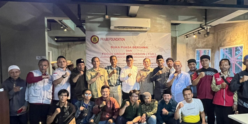 Sosialisasikan Perdamaian di Indonesia, Yayasan Prabu Foundation Gelar FGD