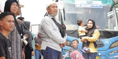 Manfaat Program Mudik Gratis Terasa Nyata bagi Pemudik: Cerita Dwi, Sony, dan Aulia