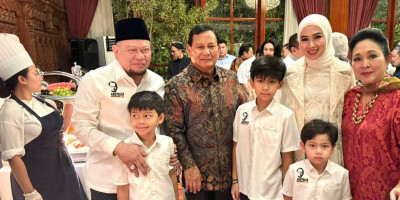 Datangi Open House Prabowo, LaNyalla: Silaturahmi dan Nostalgia Saat di Gerindra