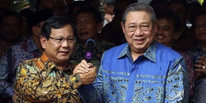 Datangi Senior, Prabowo Subianto Sowan ke Rumah Susilo Bambang Yudhoyono 