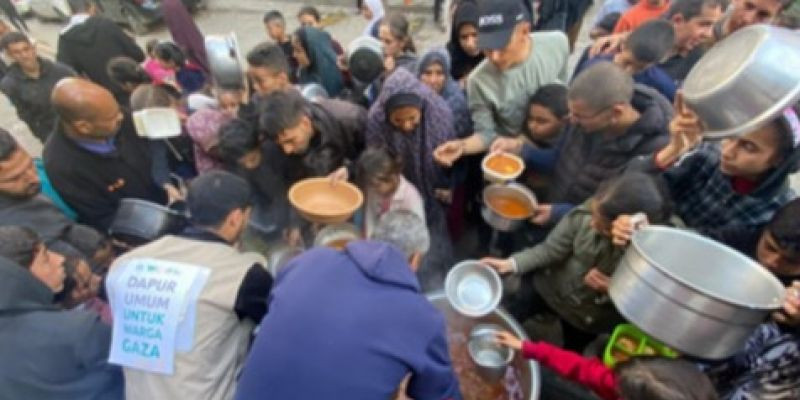 WIZ Buka Dapur Umum Ramadhan di Jalur Gaza untuk Rakyat Palestina