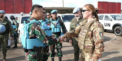 Jaga Perdamaian di Perbatasan Lebanon - Israel, Satgas Yonmek TNI Miliki Moril Tinggi Laksanakan Tugas PBB