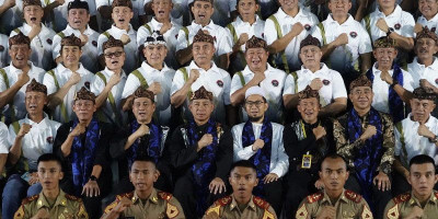 Panglima TNI Hadiri Milangkala Ke-5 Paguyuban BMP
