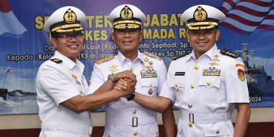 Kolonel Laut (K) dr. Imam Syuhada Resmi Jabat Kadiskes Koarmada RI 