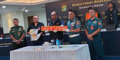 Pelaku Pemalsu Plat Dinas TNI Ditangkap