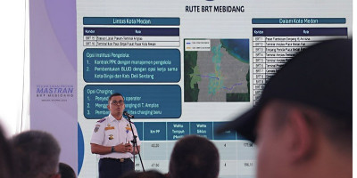 Medan Kini Miliki Sistem Transportasi Publik Terintegrasi dengan Proyek Mastrans BRT Mebidang