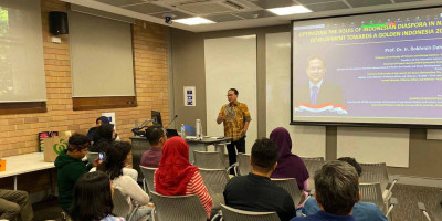 Sharing Session AIPSSA di Australia, Prof. Rokhmin Dahuri: Peran Diaspora Sangat Penting Mewujudkan Indonesia Emas 2045
