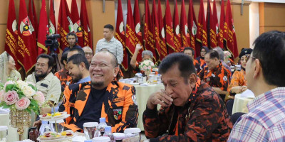 Hadiri Halal Bihalal Pemuda Pancasila, LaNyalla Ingatkan 62 Kader PP di DPR dan DPD RI untuk Kembalikan Pancasila