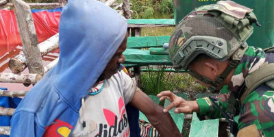 Pos Bilogai Satgas Yonif 509 Kostrad, Jadi Andalan Tempat Singgah Masyarakat