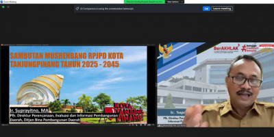 Kemendagri Sampaikan Enam Hal Penting pada Musrenbang RPJPD Kota Tanjungpinang 2025-2045