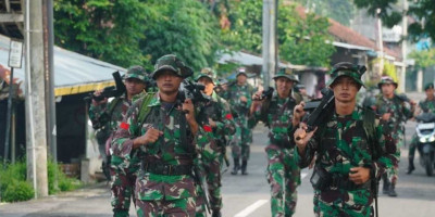 Lari Lintas Medan Prajurit Yonarmed 11/GG/2/2 Kostrad, Ini Tujuannya!