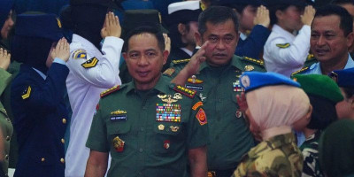 Panglima TNI Pimpin Apel Bersama Wanita TNI Tahun 2024