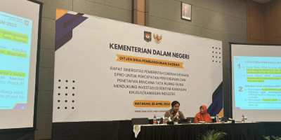 Pemda dan DPRD Provinsi NTB Perkuat Sinergi dalam Upaya Percepatan Penyusunan dan Penetapan RTR