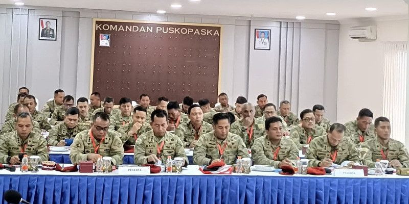 Komandan Puskopaska TNI AL Pimpin Rakernis Kopaska Tahun 2024